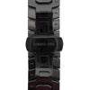 Apple Watch Edelstahl Armband Schwarz hinten