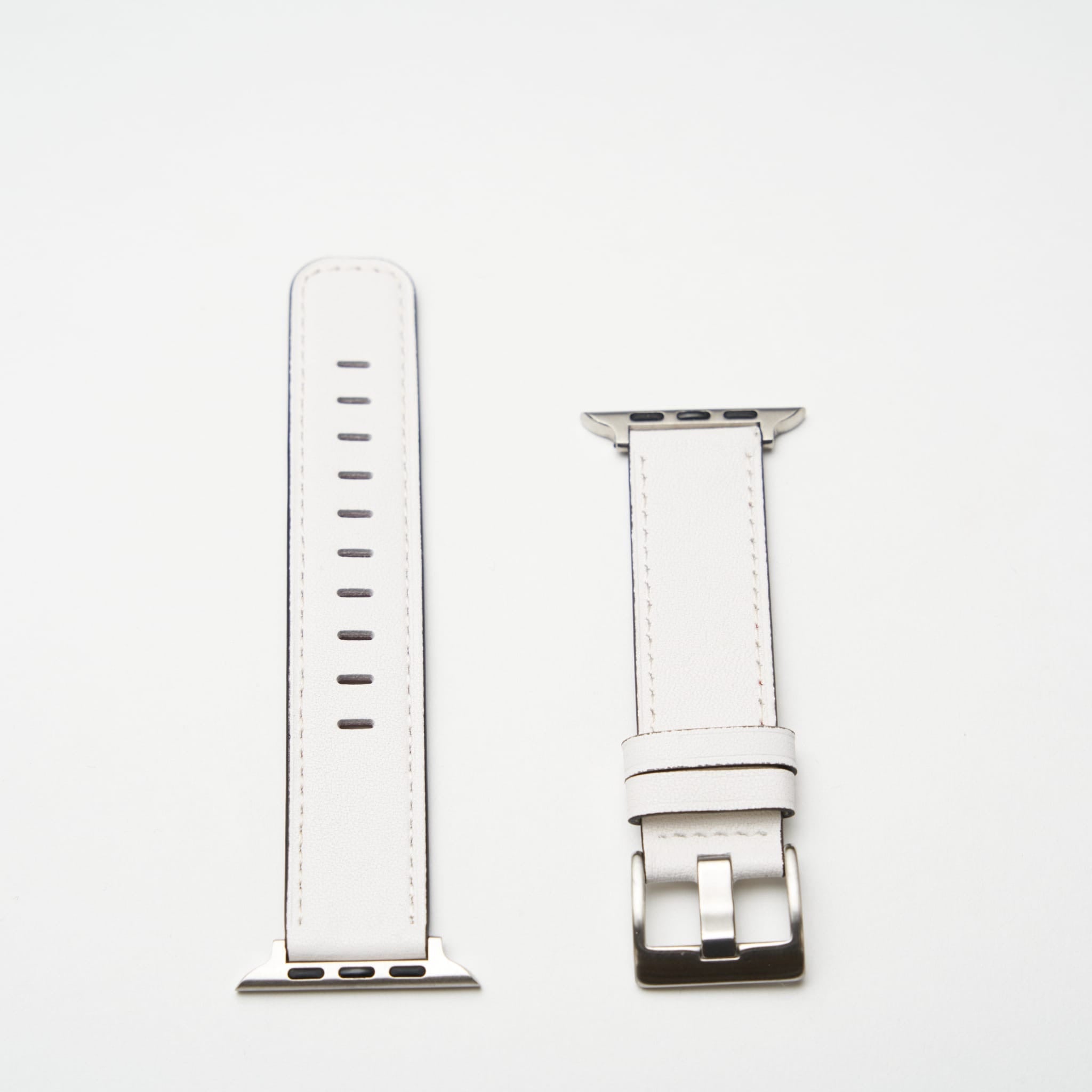 Apple Watch Leder Armband Weiß
