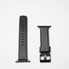 Apple Watch Leder Armband Schwarz