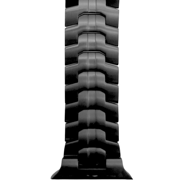 Apple Watch Edelstahl Armband Schwarz Vorne