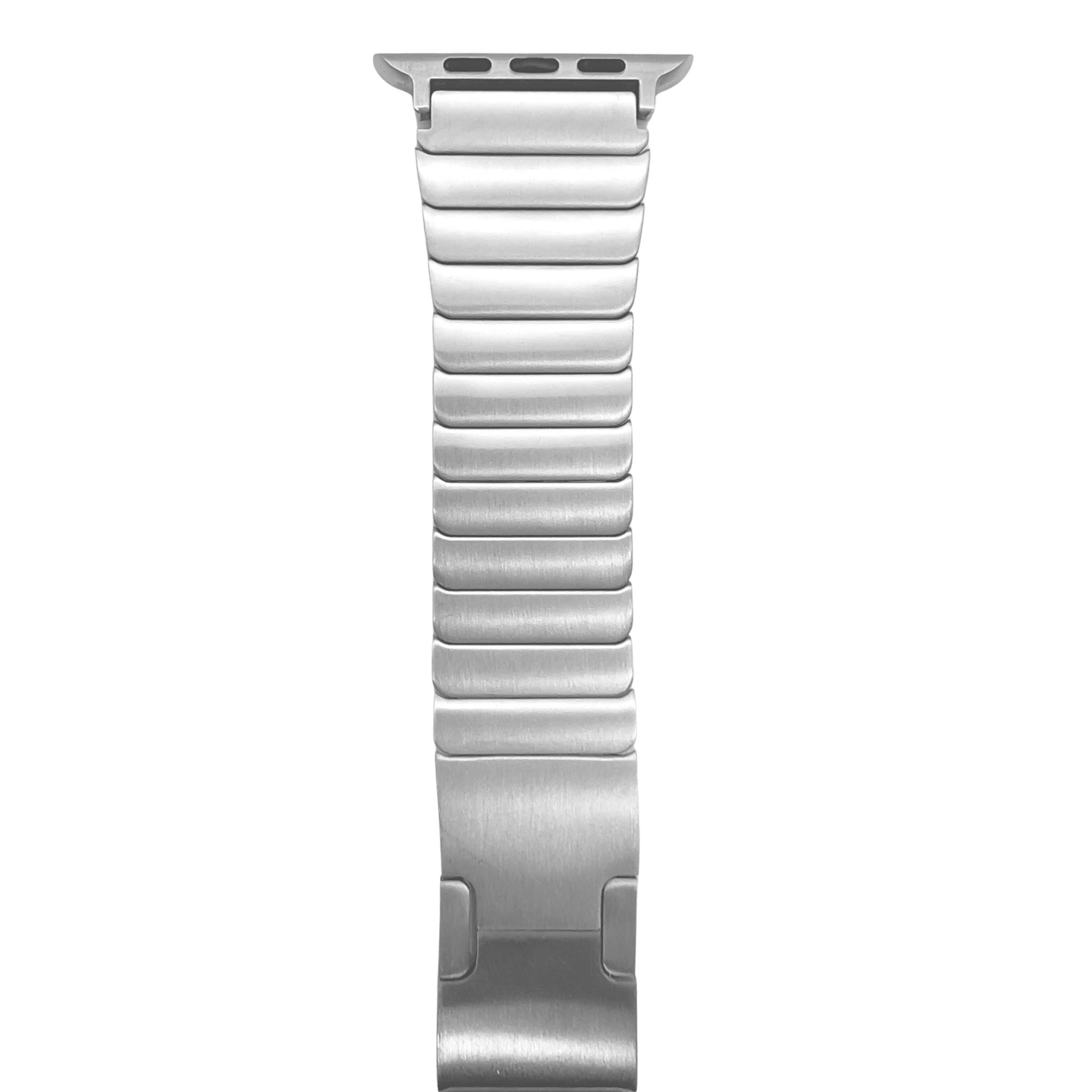 Apple Watch Edelstahlarmband Silber Nah