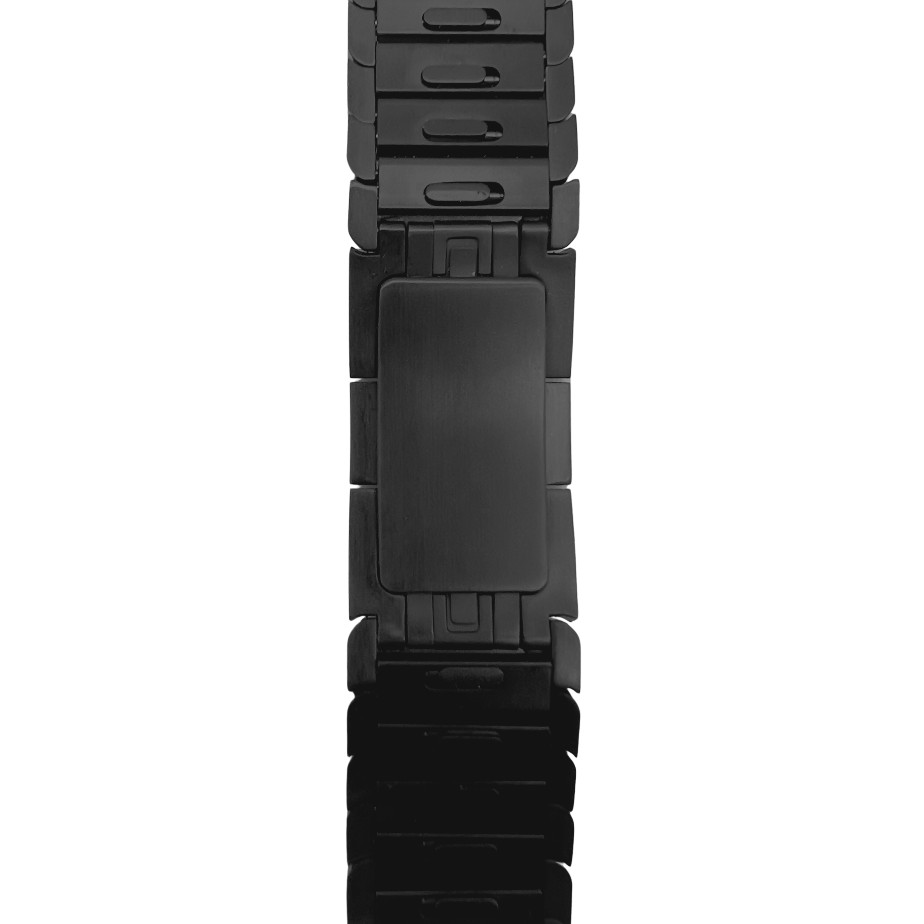 Apple Watch Edelstahlarmband Schwarz Glieder